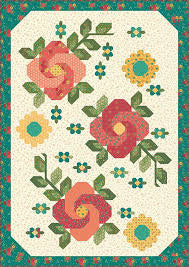 Midnight Rose Quilt Kit