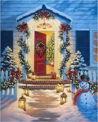 Classic Christmas Quilt Panel