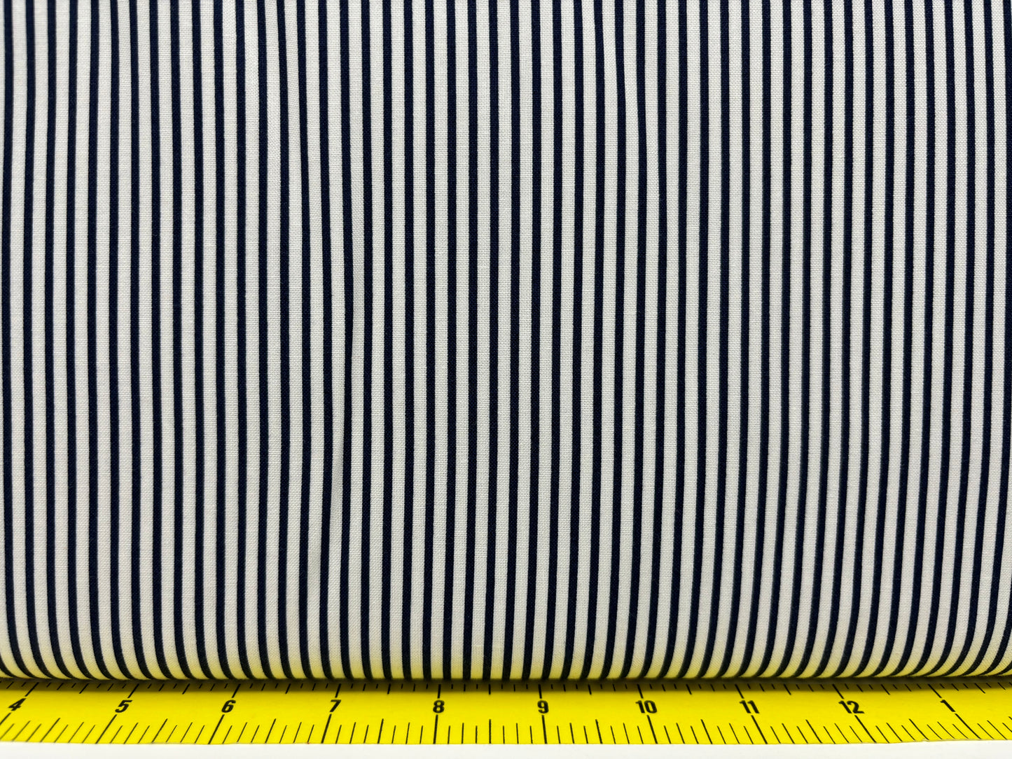 Smitten/white with navy pinstripes