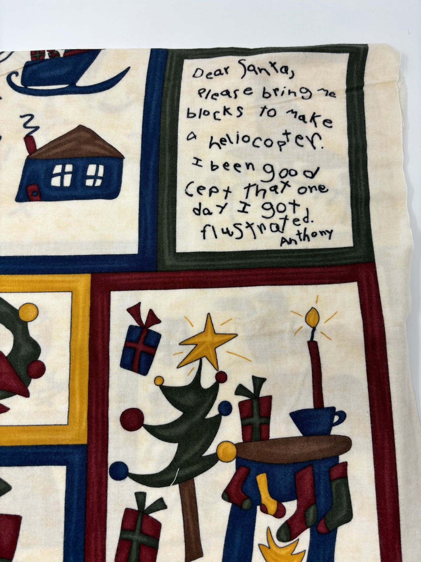 Dear Santa Panel, 7690 17B