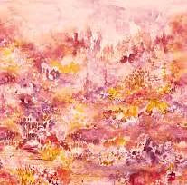 Fresh As A Daisy Magenta Lost In The Woods by Laura Muir for Moda 8493-12