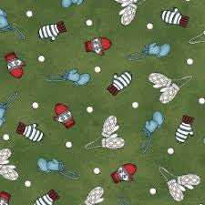 Frolic in the Snow by Kris Lammers for Maywood Studios, Pattern #F8709-B